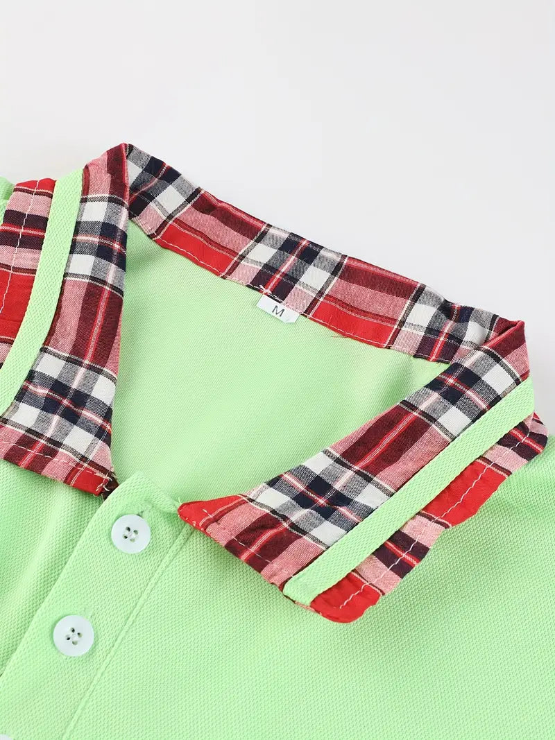 Jason – lässiges button-up mit v-ausschnitt für herren