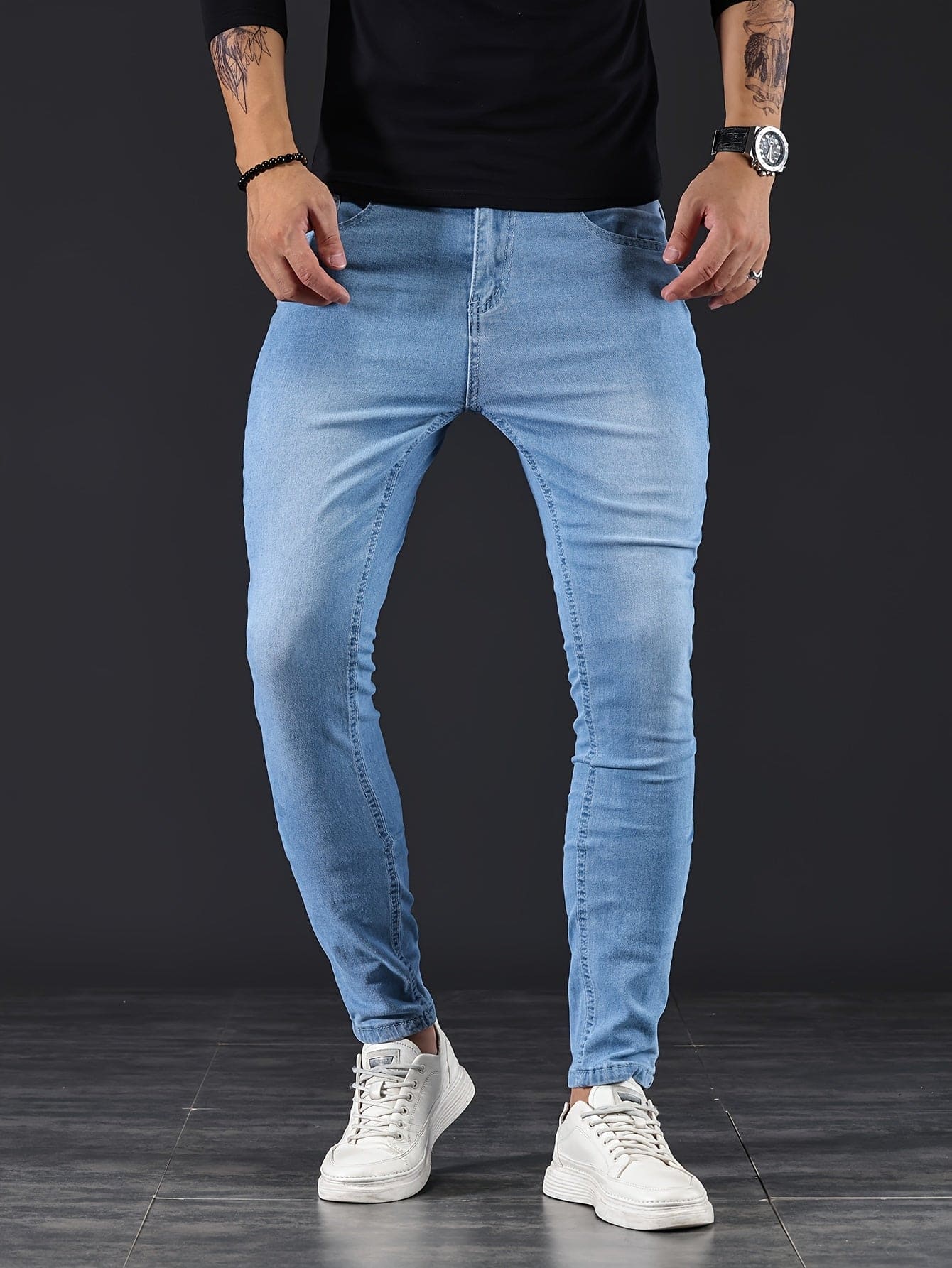 Abero - Herren Denim Jeans