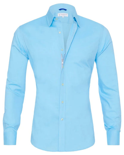 Oscar - STRETCH ZIP SHIRT (Hemd)