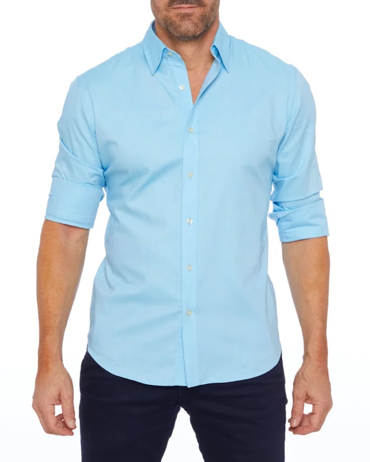 Oscar - STRETCH ZIP SHIRT (Hemd)