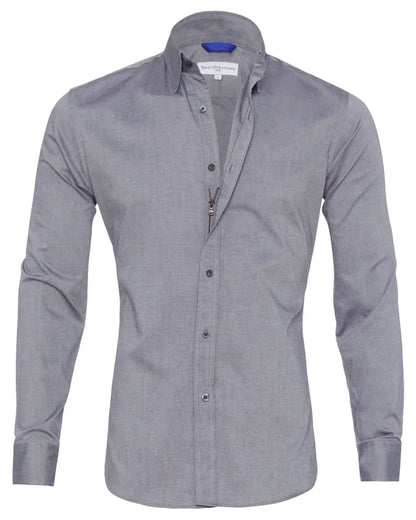 Oscar - STRETCH ZIP SHIRT (Hemd)