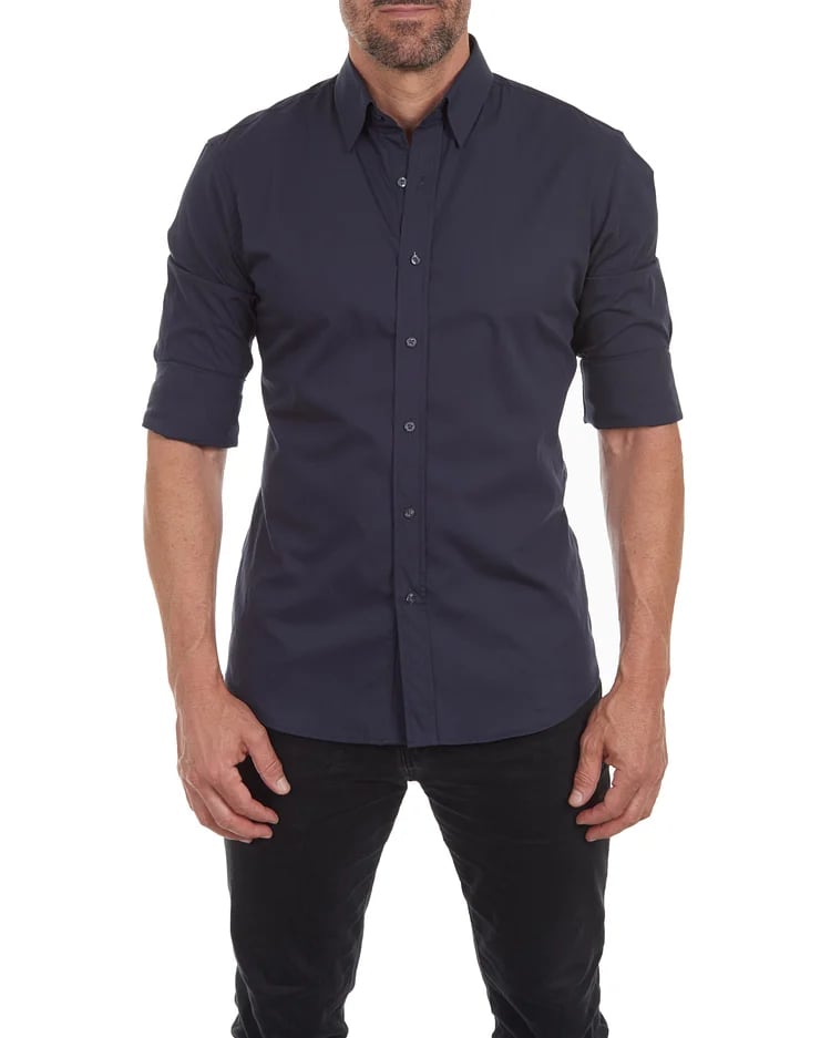 Oscar - STRETCH ZIP SHIRT (Hemd)