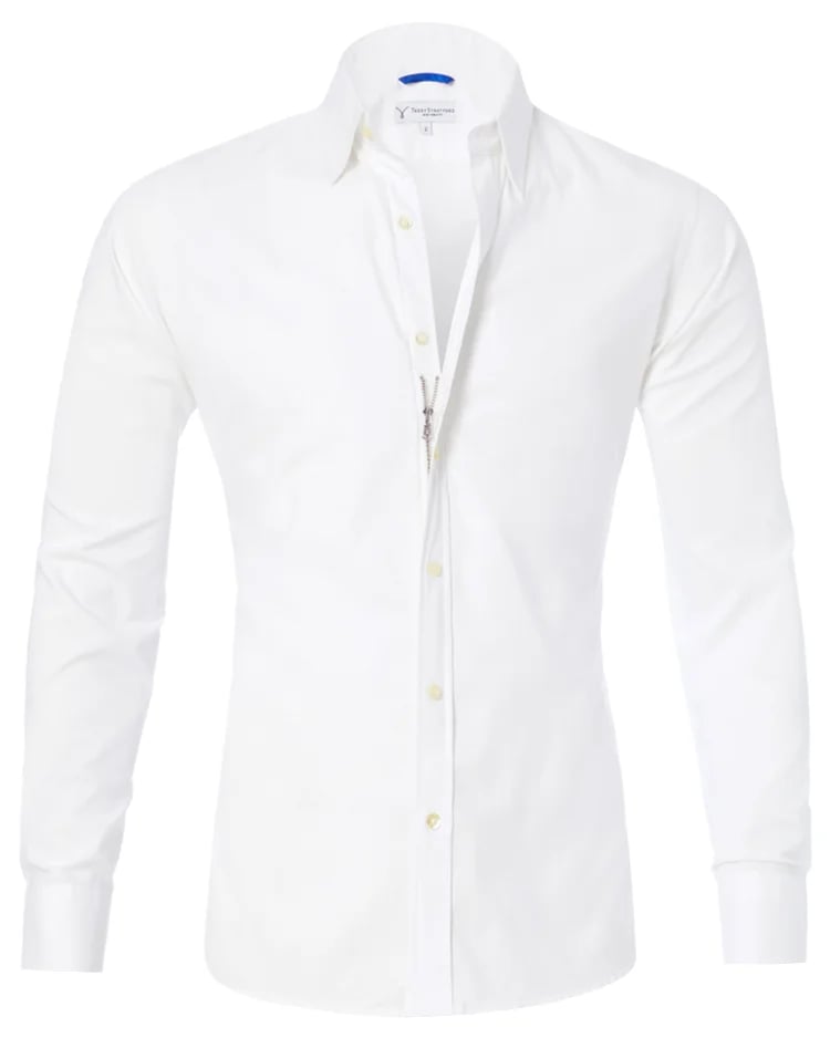 Oscar - STRETCH ZIP SHIRT (Hemd)