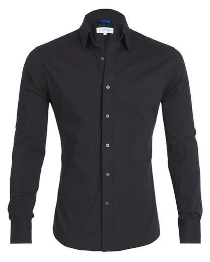 Oscar - STRETCH ZIP SHIRT (Hemd)