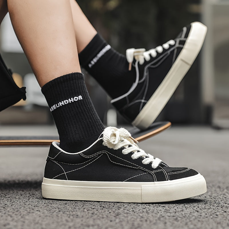 Stylische Low-Top Canvas-Sneaker für jeden Anlass - Max