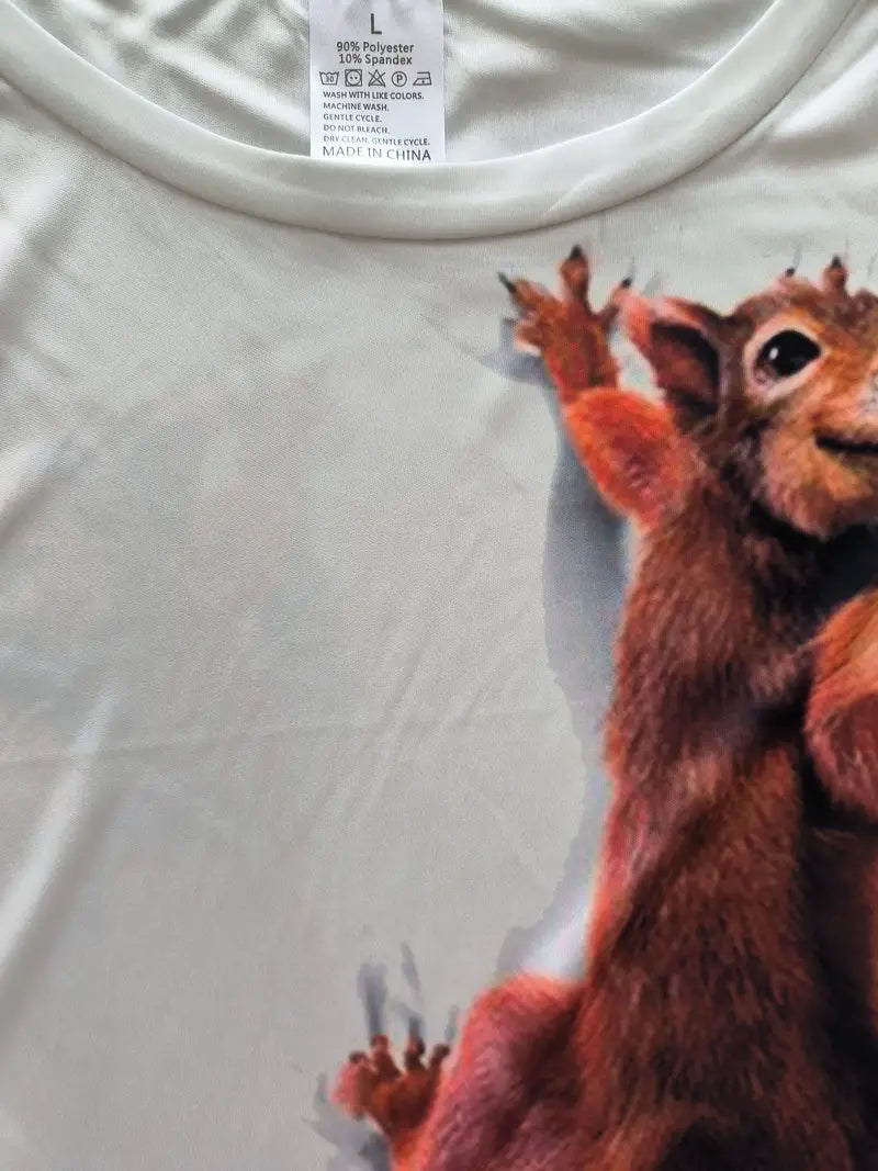 Mark - hemd mit eichhörnchenmuster für männer