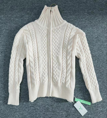 Monci® - Bequeme einfarbige Strickjacke mit langen Ärmeln