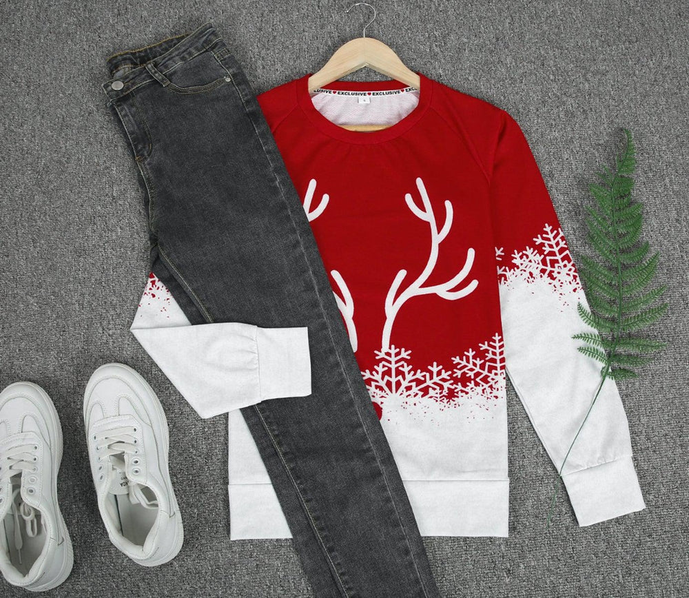 FallStil® - Holiday Spirit Rentier Sweatshirt