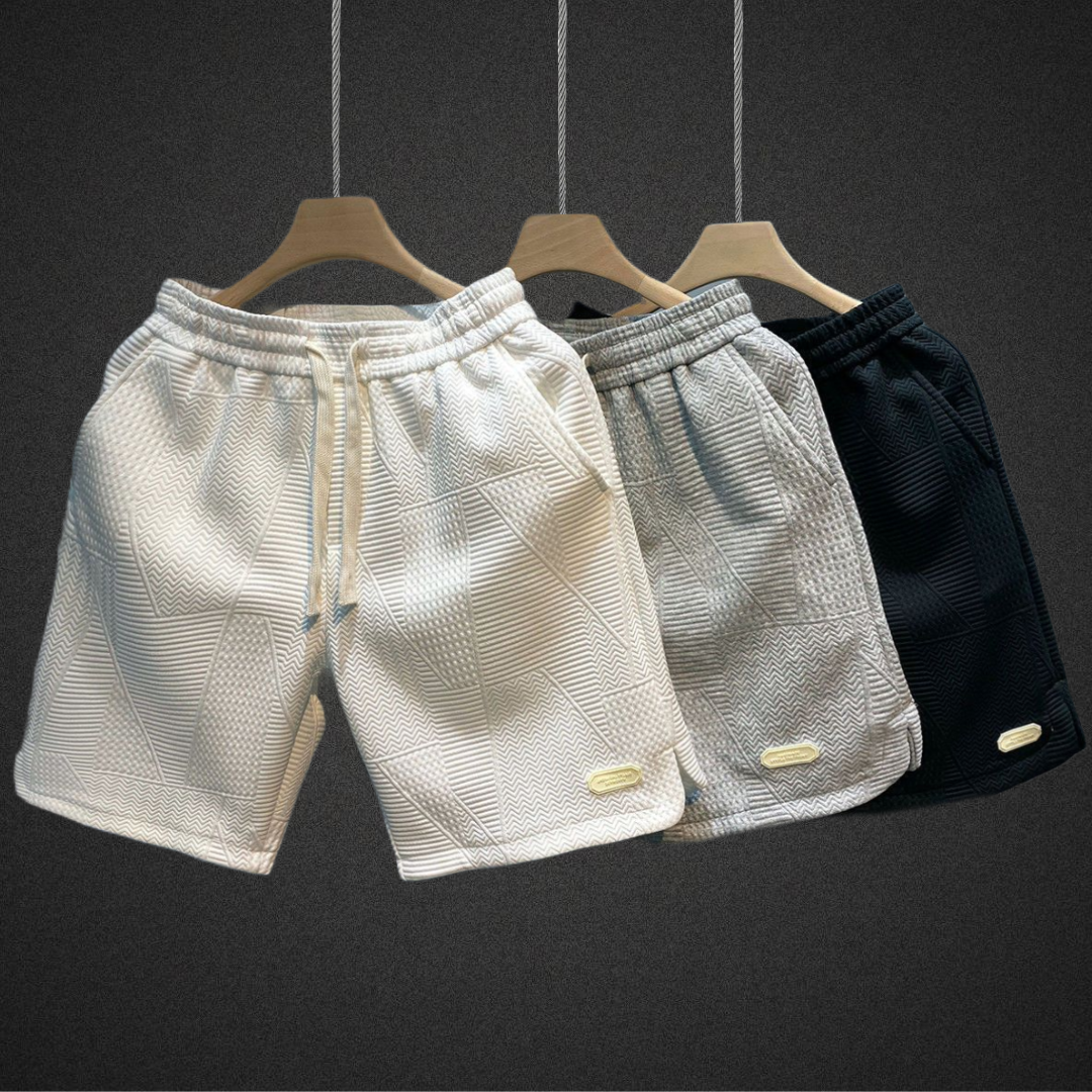 Felix - Beige Laufshorts für Herren