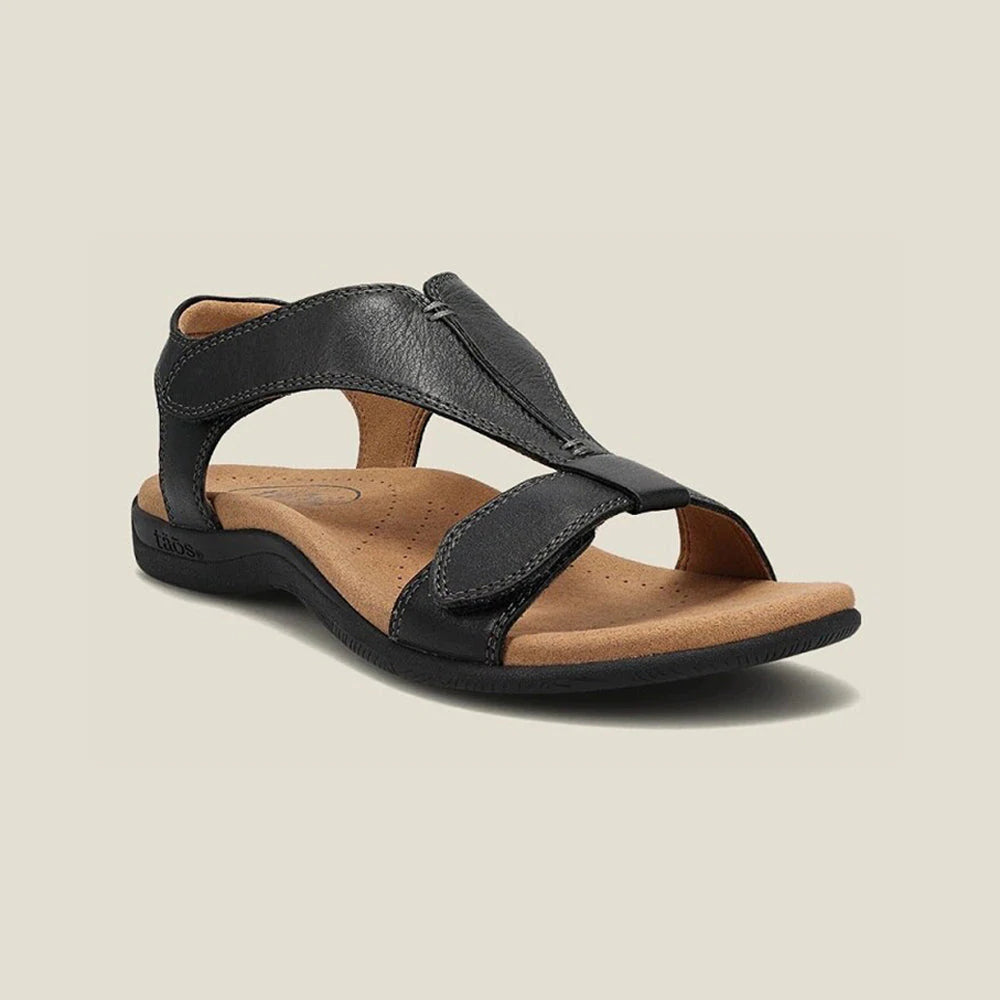 Camille™ Flache Orthopädische Sandalen mit Offenem Reißverschluss