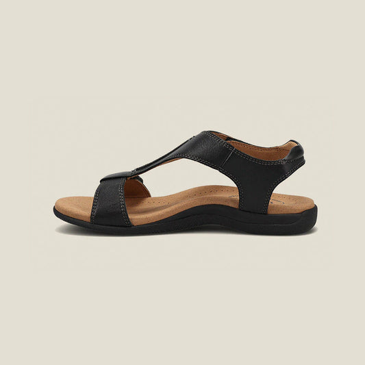 Camille™ Flache Orthopädische Sandalen mit Offenem Reißverschluss