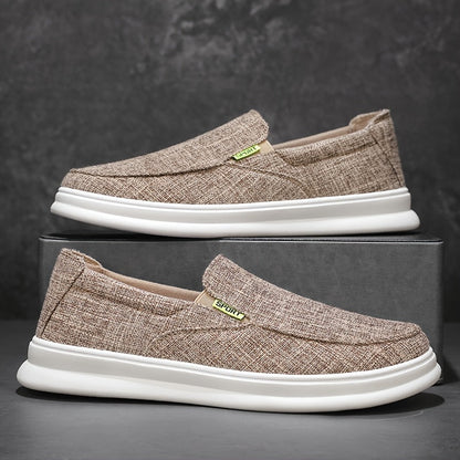 Elegante Herren-Slip-Ons aus Canvas - Felix