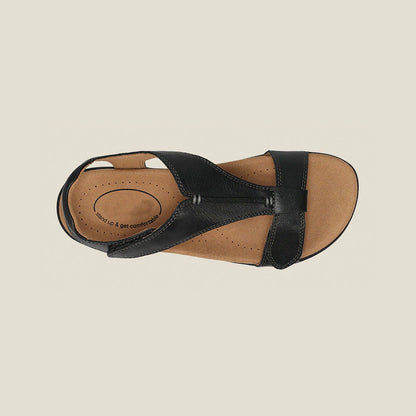 Camille™ Flache Orthopädische Sandalen mit Offenem Reißverschluss