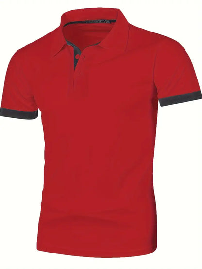 William – lässiges colorblock-shirt für herren