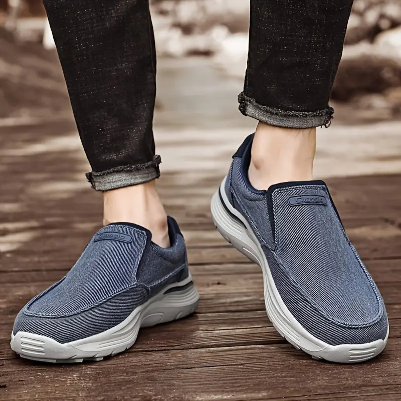 Steven – atmungsaktive slip-on-sneaker für herren