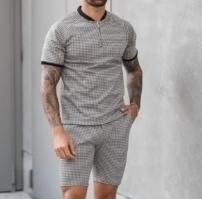 KARLO - Das stylische Set aus Shirt und Shorts für Männer