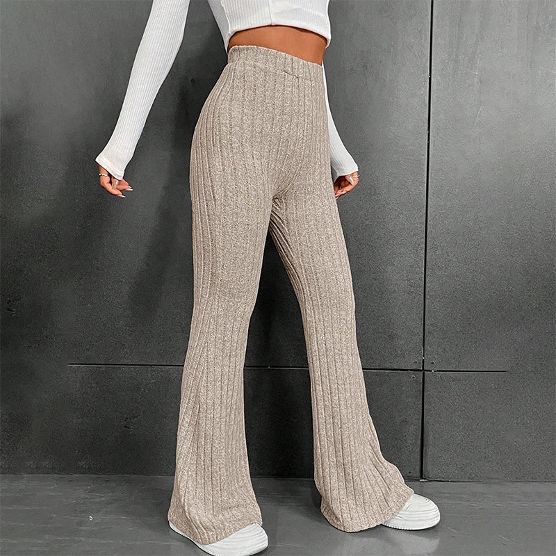 Eva - Graue Strickhose