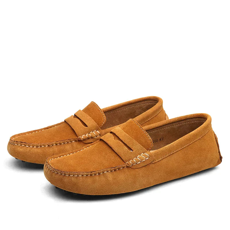 HUGO - Loafers aus Wildleder im italienischen Stil