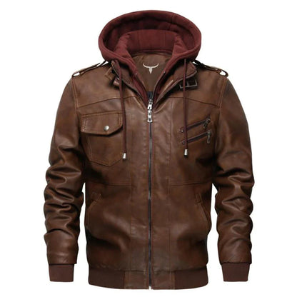 Adem - Elegante Premium Lederjacke für Männer