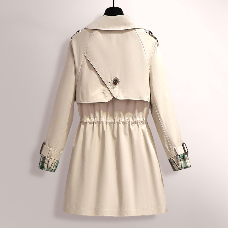 Beige Elegance - Klassischer Trenchcoat in Beige