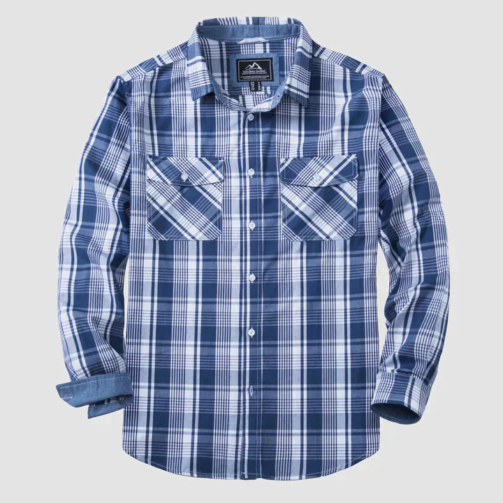 Elijah – lässiger karierter button-down