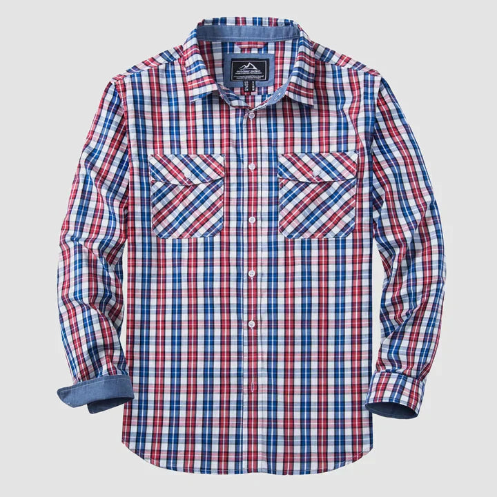 Elijah – lässiger karierter button-down