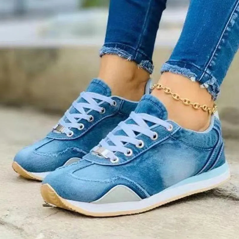 Sheen - Denim-Schuhe für Frauen