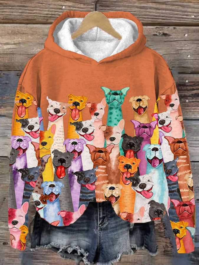 Vivy - Sweatshirt mit Tiermuster