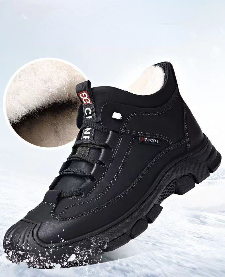 Brandon - Warme Winterstiefel aus Baumwolle für Männer