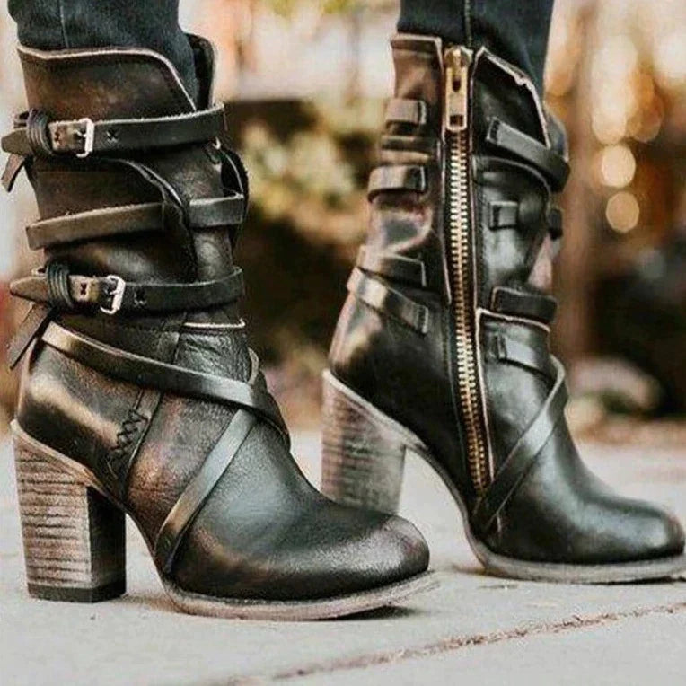 Luna - Frauen Retro-Stiefel