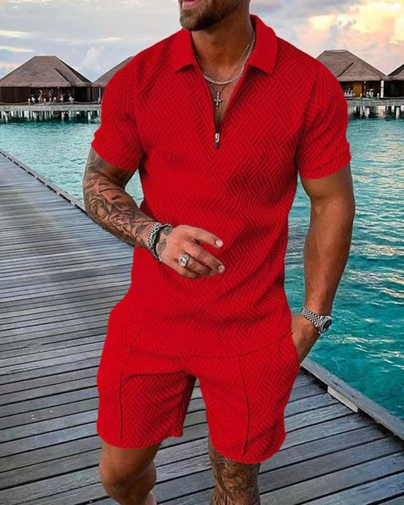 Noro - Das stylische Set aus Shirt und Shorts für Männer