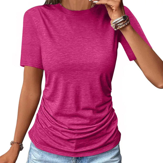 Mia - Lässiges Violettes Shirt