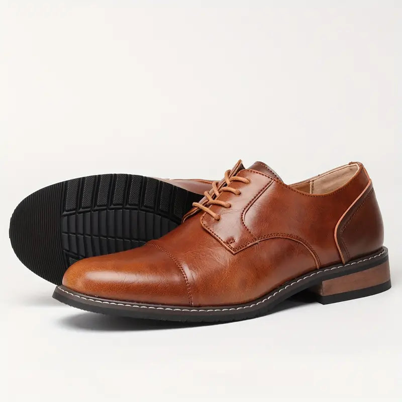 Harrison – solide vintage-derby-schuhe für herren