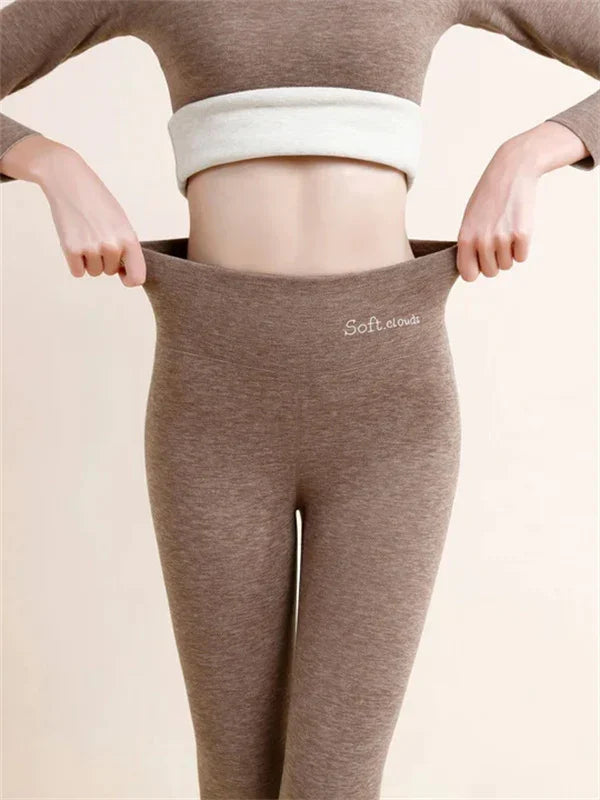 SoftCloud - Fleece-gefütterte Schlankheits-Leggings