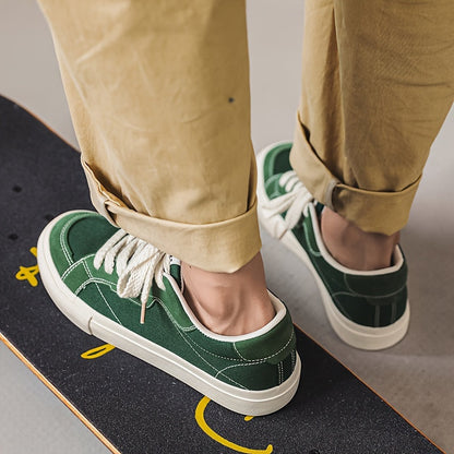 Stylische Low-Top Canvas-Sneaker für jeden Anlass - Max