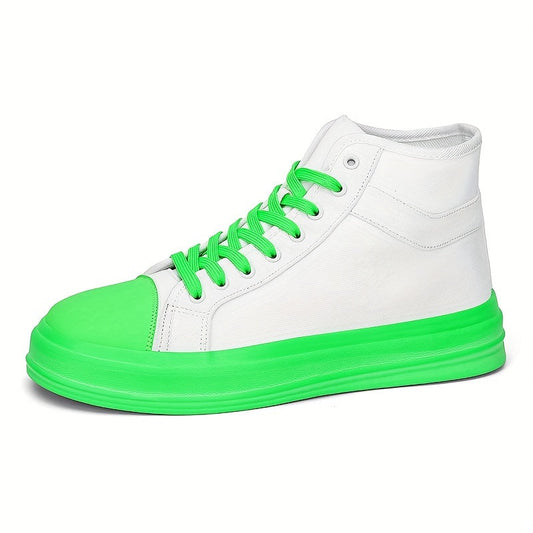 Stylische High-Top Canvas-Sneaker mit Schnürung - Felix