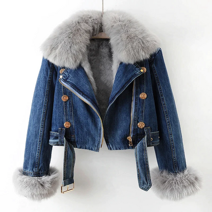 L'Aterbielle Edgy Denim Jacket