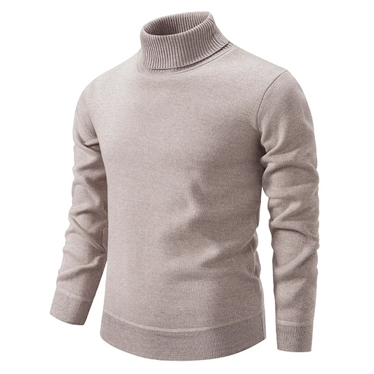 Lucciano - Rollkragenpullover aus 100% Schurwolle