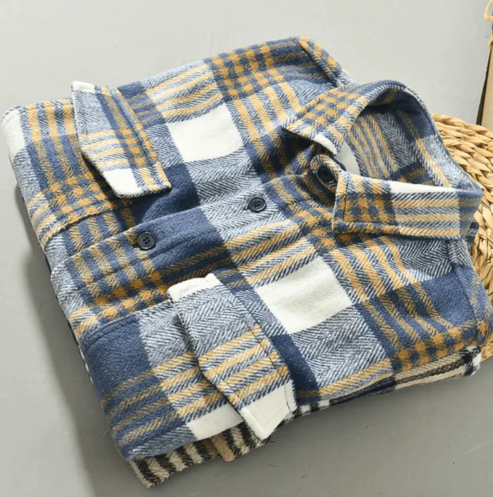 Einar™- Vinzéncio Gingham Flanellhemd