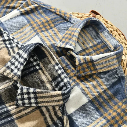 Einar™- Vinzéncio Gingham Flanellhemd