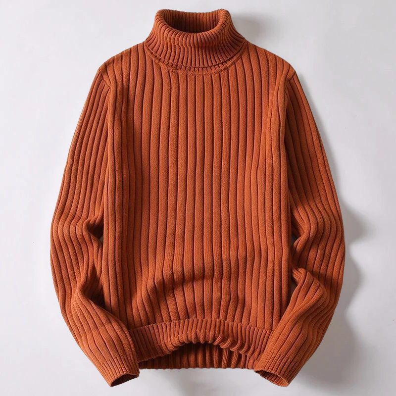 Vincenzio- Merino Ace Wool Rollkragenpullover