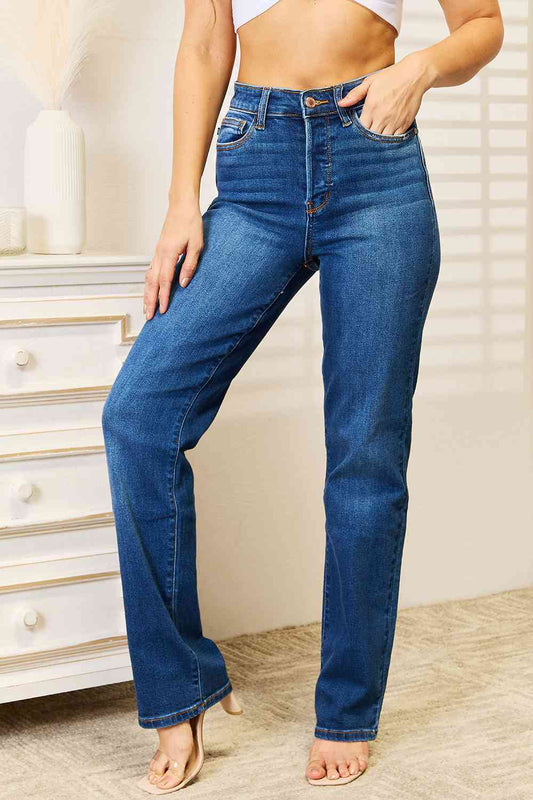 Judy Blue - Geradlinige Denim-Jeans