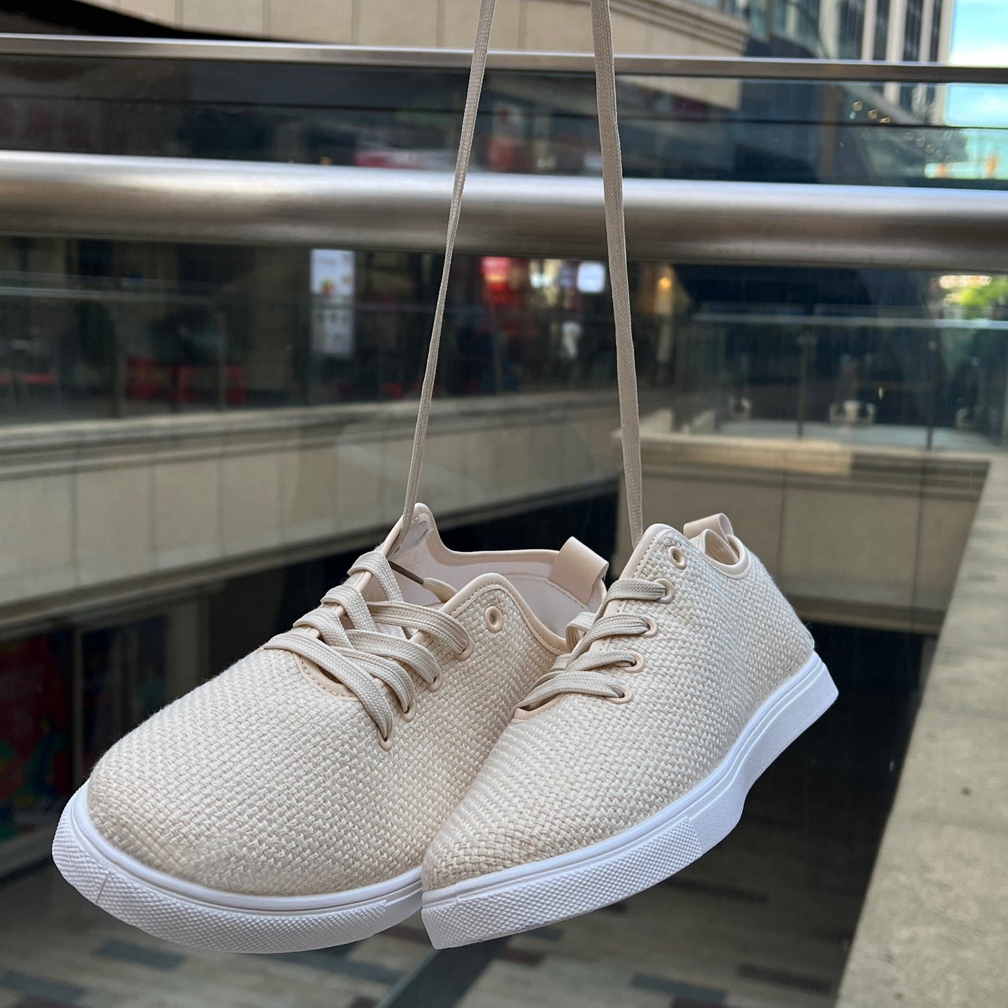 Beige Ultraleichte Freizeitschuhe - Tim