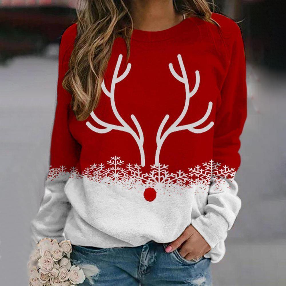 FallStil® - Holiday Spirit Rentier Sweatshirt