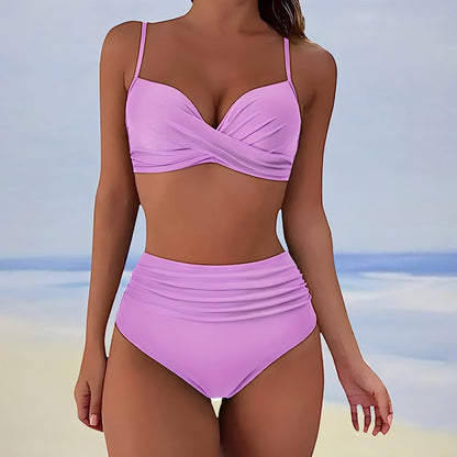 AVELINE - Bikini mit hoher Taille