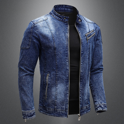 Vanguard - Edgy Denim Jacke