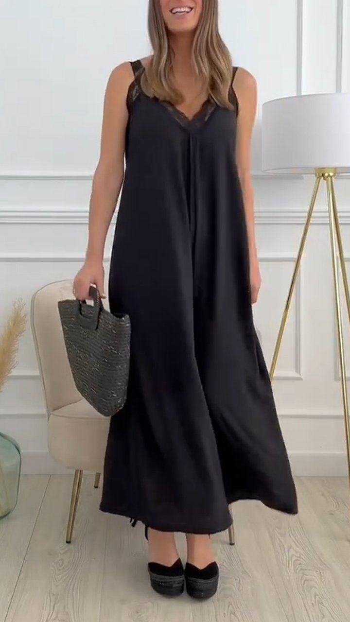 Grace - Olivgrüner Jumpsuit