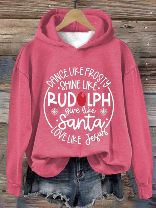 Rudolph - Langarm-Sweatshirt für Damen