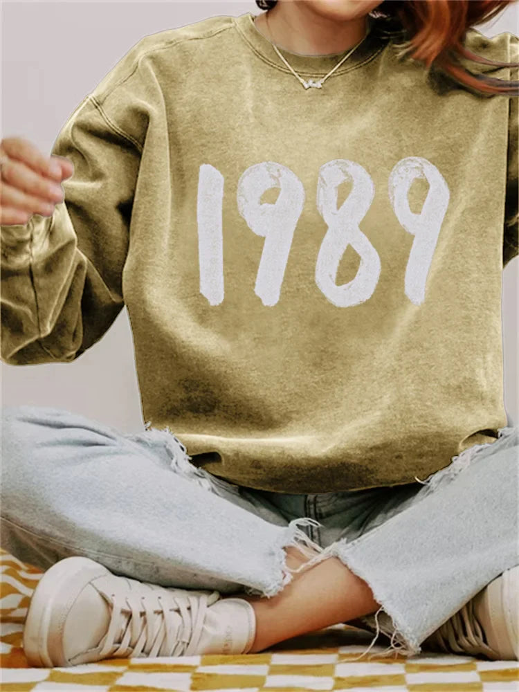 Vintage gewaschenes Sweatshirt 1989