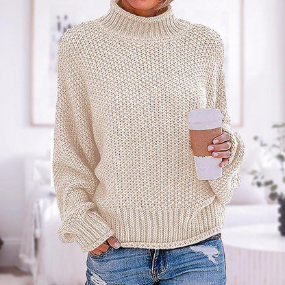 Basic-Pullover mit langen Ärmeln